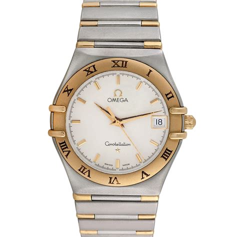used omega constellation mens watch
